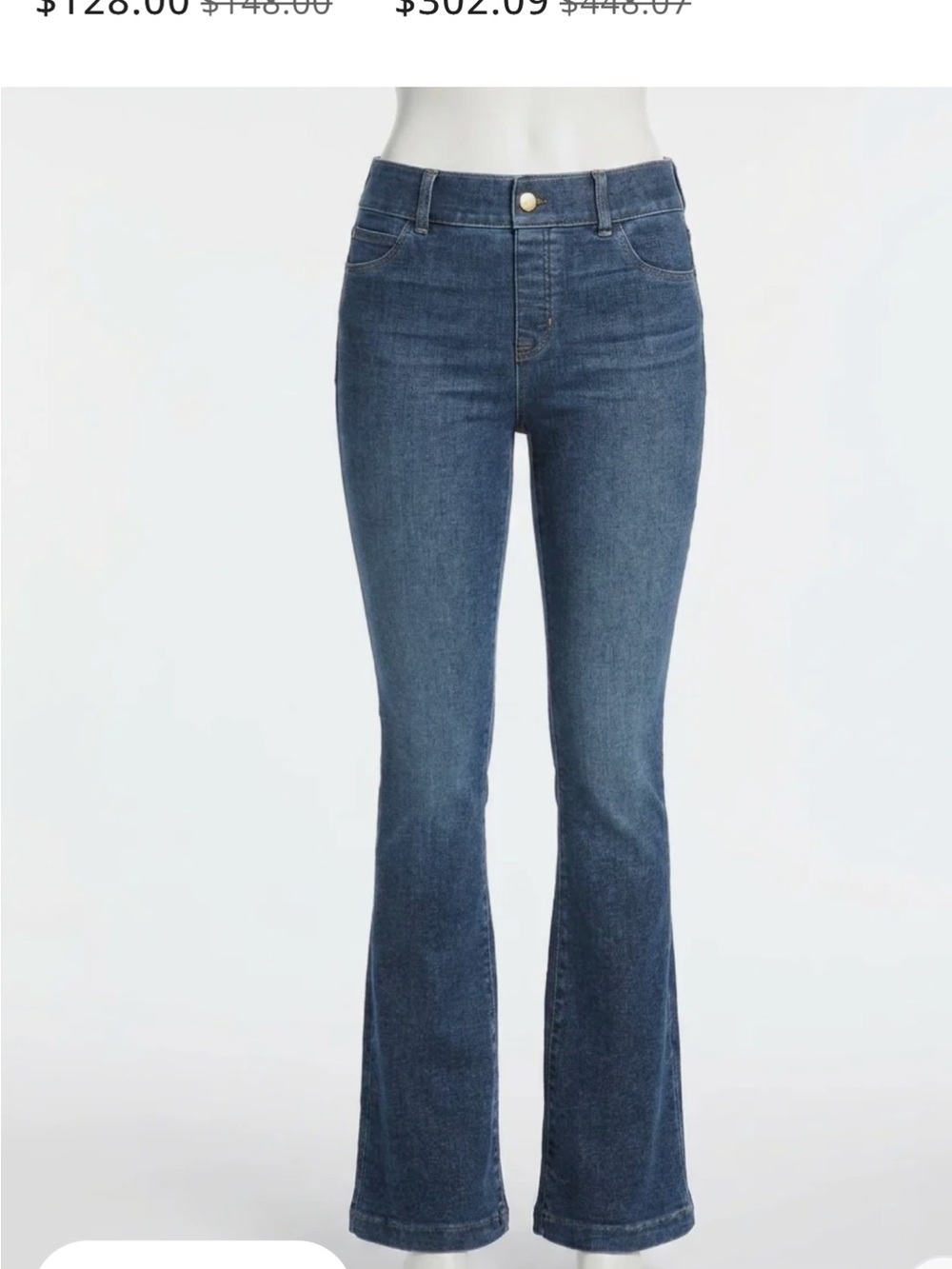 SPANX Flare Jeans In Authentic Blue